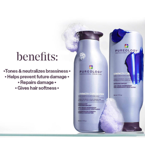 PUREOLOGY -A Golden Afternoon with Strength Cure Blonde Holiday Gift Set